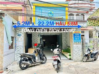 Bán nhà 1 lầu mặt tiền chợ 57, p. thống nhất (trấn biên mới). dt 5,2x22m, shr 100% thổ cư