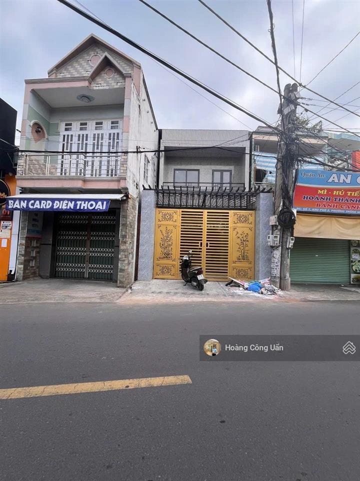 Bán nhà 1 lầu mặt tiền nguyễn văn hoa p. thống nhất. ngay ngã ba giao đ. phạm văn thuận, ngang 5,4m