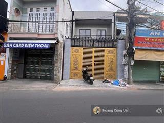 Bán nhà 1 lầu mặt tiền nguyễn văn hoa p. thống nhất. ngay ngã ba giao đ. phạm văn thuận, ngang 5,4m