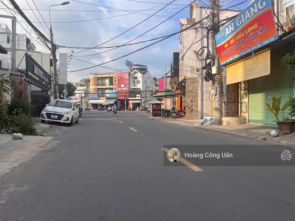 Bán nhà 1 lầu mặt tiền nguyễn văn hoa p. thống nhất. ngay ngã ba giao đ. phạm văn thuận, ngang 5,4m