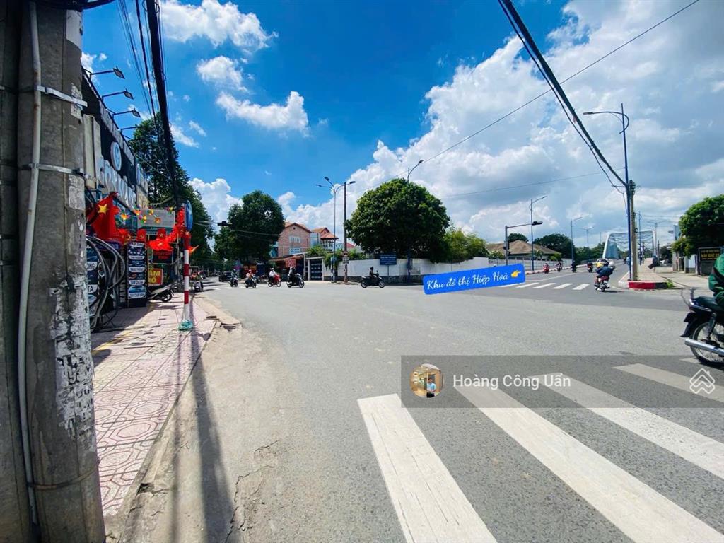 Nhà mặt tiền đường nguyễn thành phương phường thống nhất. gần cầu hiệp hòa/ chung cư the first