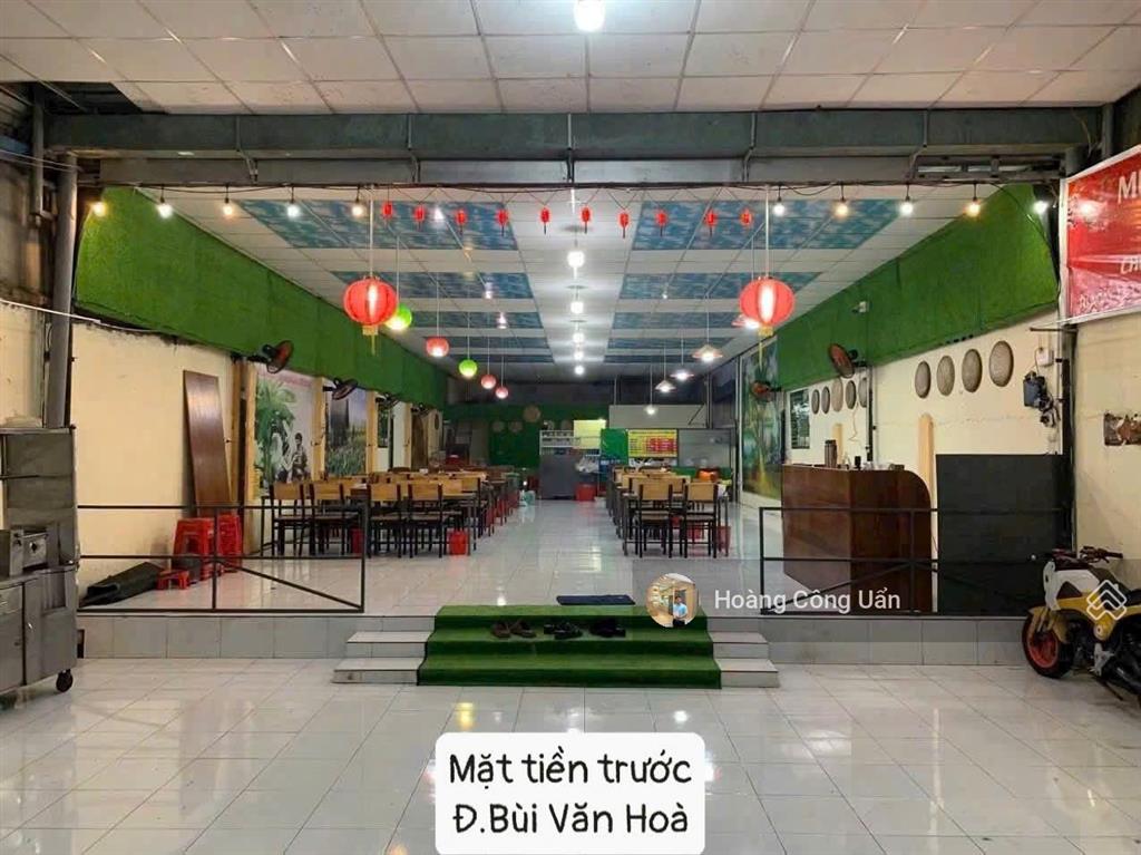Bán nhà mặt tiền đường bùi văn hoà phường long bình phù hợp ở + kinh doanh. dt 7,8x60m shr thổ cư