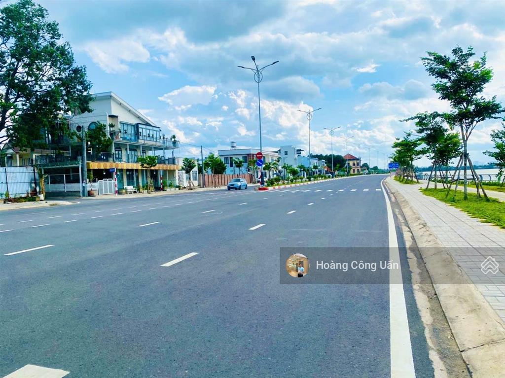 Đất lớn mặt tiền đường bờ kè sông đồng nai. phường bửu long (rẻ hơn giá hẻm). dt 416m2  10 tỷ
