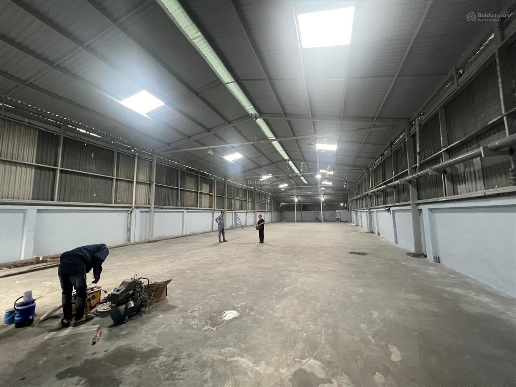 Cho thuê nhà xưởng 1450m² giá 60tr/th khách bao bì hết hạn hđ tại bình mỹ củ chi