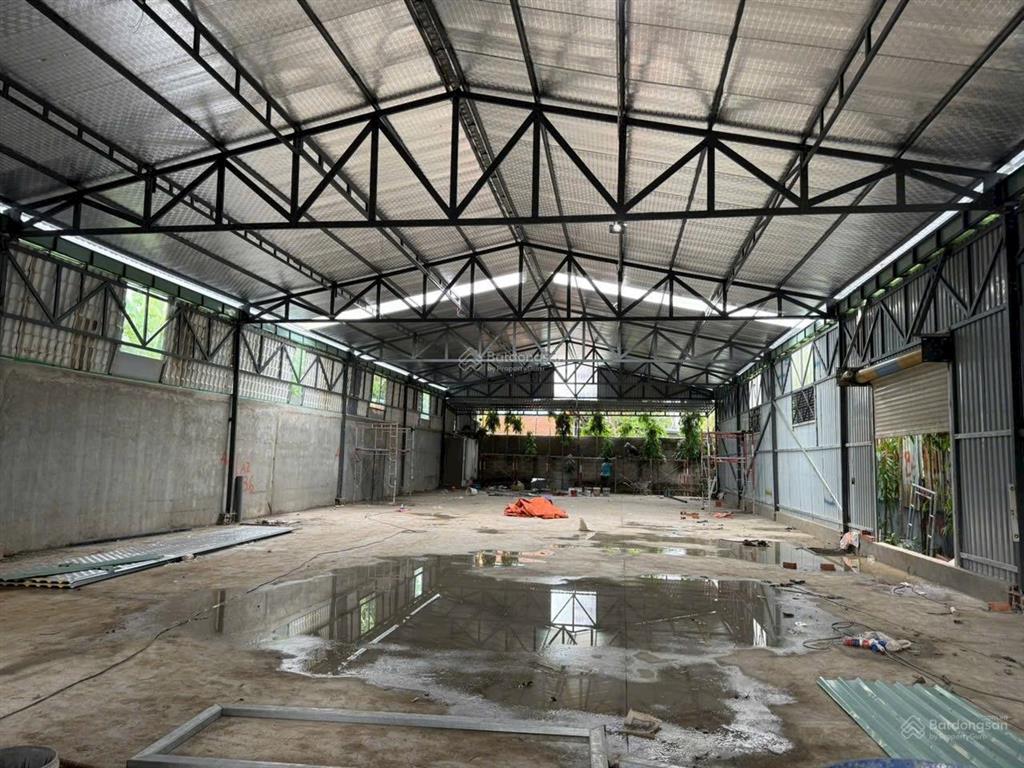 Cho thuê nhà xưởng 600m2 giá 25tr khách hết hạn hd tại nhị bình 3  xe tải lớn.