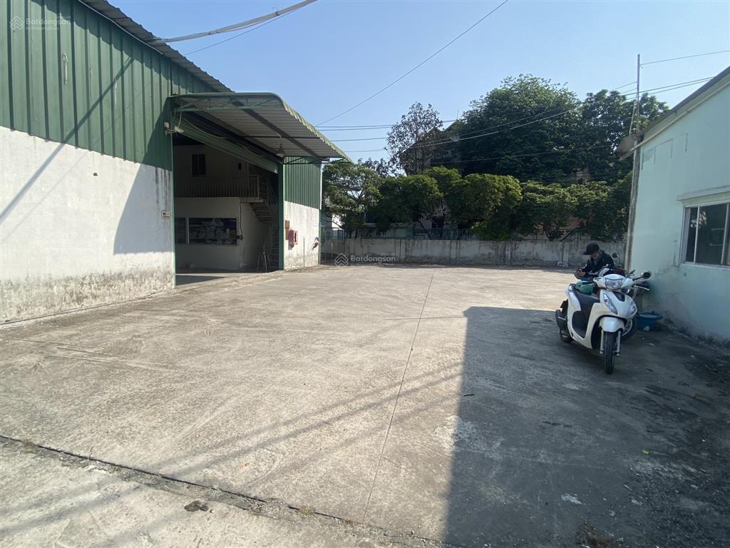 Cho thuê nhà xưởng 1600m2 giá 60tr. pccc vách tường, xe container 24/7 tại nguyễn văn bứa hóc môn