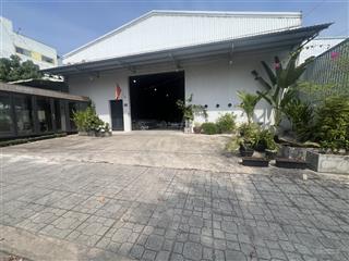 Cho thuê nhà kho 600m2 33tr/th khách hết hạn hđ tại an phú đông q12 xe tải lớn đỗ sân