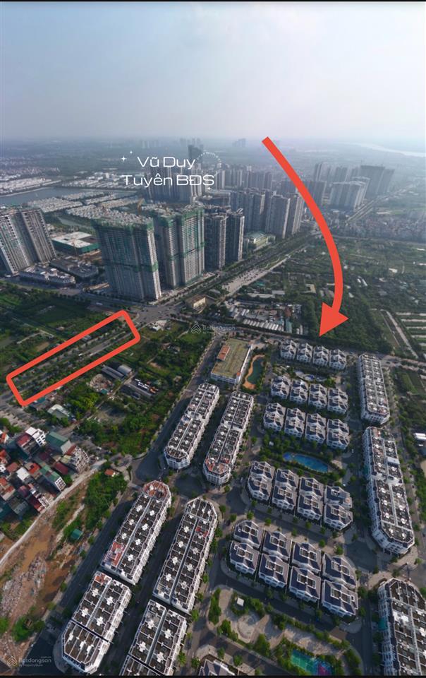 Hàng hiếm kinh doanh 1/8 lô biệt thự đường thành trung eurowindows twinpark. dt 192,5m giá 53 tỷ