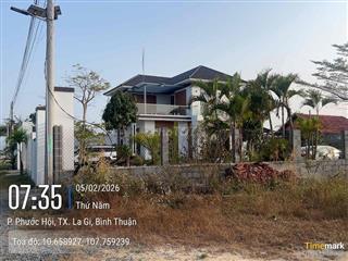 TẶNG NHÀ BIỆT THỰ  - THANH LÝ ĐẤT ĐINH BỘ LĨNH, PHƯỚC HỘI, LAGI