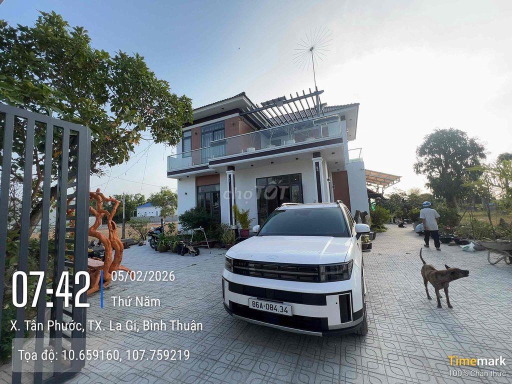 TẶNG NHÀ BIỆT THỰ  - THANH LÝ ĐẤT ĐINH BỘ LĨNH, PHƯỚC HỘI, LAGI