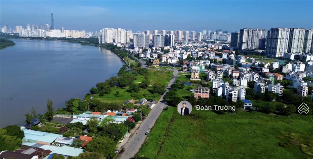 Bán nền biệt thự 440m2 mặt tiền đường 103tml view trực diện sông sài gòn kdc thủ thiêm villa