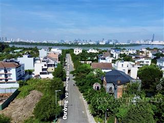 Chính chủ bán đất 10x23,3m biệt thự song lập  mặt tiền đường 20m vũ phương đề kdc thủ thiêm villa