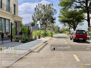 Bán nền nhà phố 8x22m đường 14m, chuyển nhượng sổ hồng và hợp đồng công ty thủ thiêm villa