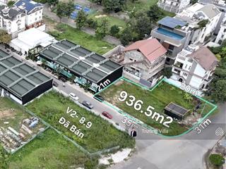 Vip bán lô góc 2mt đường 20m  diện tích 936m2 view sông sài gòn, dự án huy hoàng, thạnh mỹ lợi, q2