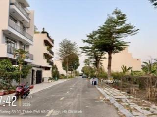 Bán lô đất nhà phố 8x23m dãy l  giá tốt nhất dự án thủ thiêm villa  hotline 0898 880 ***