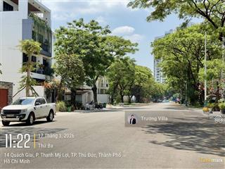 Bán lô đất 8x20m trục chính 24m quách giai  kdc thủ thiêm villa,  0898 880 *** trường
