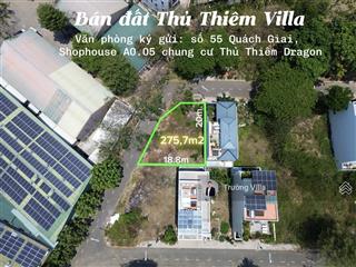 Chính chủ bán lô góc 2mt (nở hậu 18.8m) siêu đẹp  giá bán nhanh 160triệu/m2 kdc thủ thiêm villa