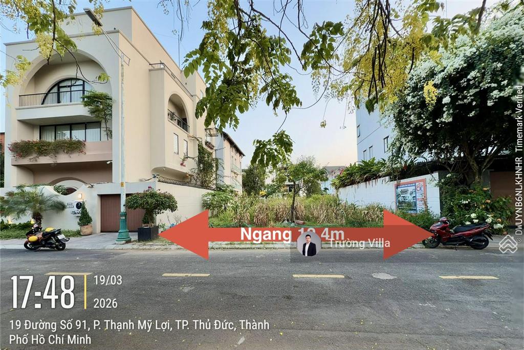 Bán lô đất biệt thự song lập 337m2 giá tốt nhất dự án thủ thiêm villa  hotline 0898 880 ***