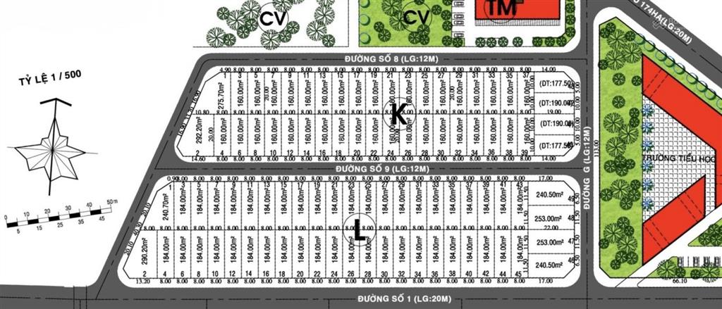 Bán nền 8x23m dãy l đường 12m, giá tốt hiện nay 148tr/m2 kdc thủ thiêm villa