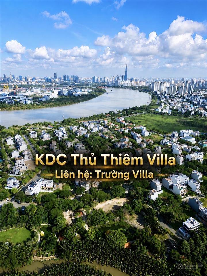 Bán nền 8x23m dãy l đường 12m, giá tốt hiện nay 148tr/m2 kdc thủ thiêm villa