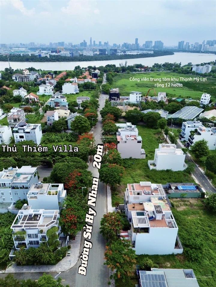 Bán nền biệt thự 13.5m x 26m đường vũ phương đề rộng 20m kdc thủ thiêm villa