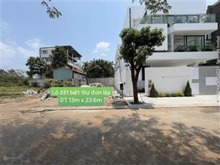 Bán đất biệt thự đơn lập thủ thiêm villa (diện tích 308m2 lô c) giá 150tr/m2