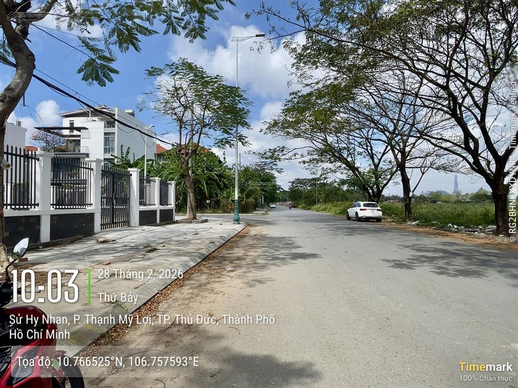 Bán nền biệt thự 378m2 mặt tiền đường 20m giá 155tr/m2 kdc thủ thiêm villa