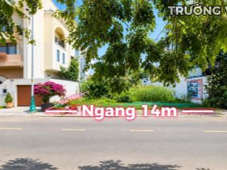 Bán nền biệt thự đơn lập thủ thiêm villa  dt 14x22m giá 160 triệu/m2