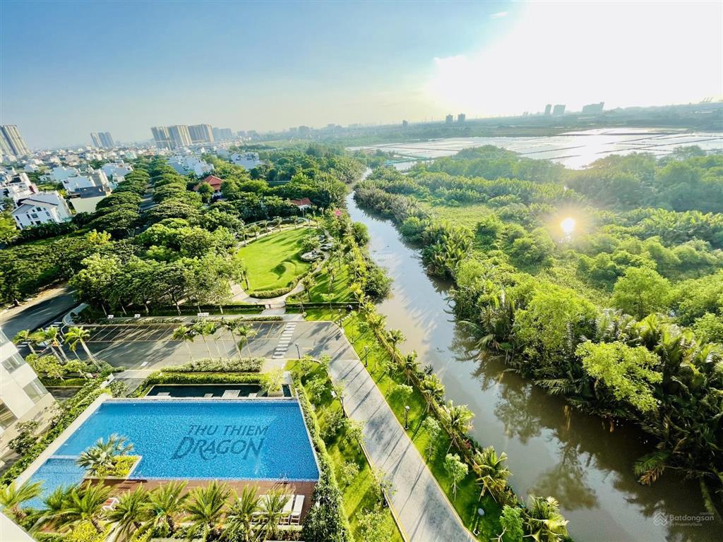Bán căn 2pn full nội thất view công viên nội khu, giá 6.8 tỷ  chung cư thủ thiêm dragon