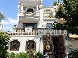 Bán villa thủ thiêm (dãy n) diện tích sàn 559m2  đã hoàn công, sổ hồng cá nhân.