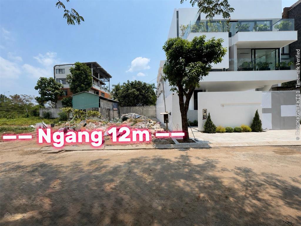 Bán khuôn nền biệt thự đơn lập 12x20m thủ thiêm villa  qhxd 1 hầm 4 tầng  giá 39,6 tỷ