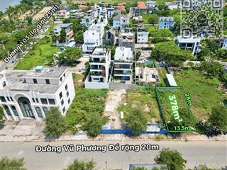 Chuyển nhượng nền đất biệt thự 378m2 đường 20m, gần sông sài gòn  khu thạnh mỹ lợi quận 2