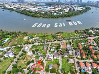 Cần bán nền biệt thự đơn lập dự án thủ thiêm villa quận 2  giảm giá 170tr/m2 xuống 160tr/m2