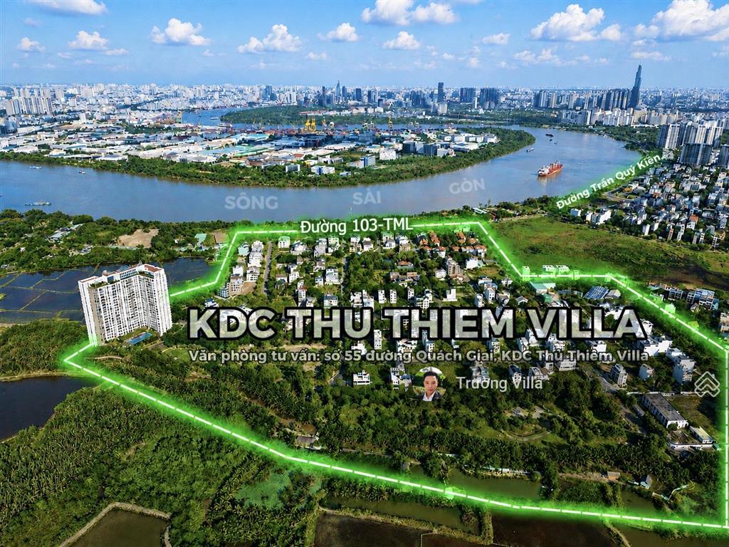 Giảm giá, cần bán nền đất biệt thự đơn lập dự án khu dân cư thủ thiêm villa quận 2