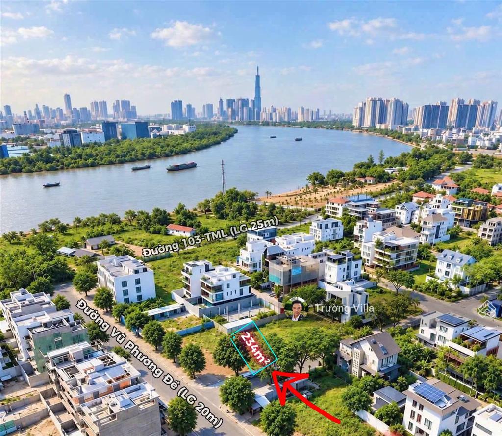 Giảm giá, cần bán nền đất biệt thự đơn lập dự án khu dân cư thủ thiêm villa quận 2