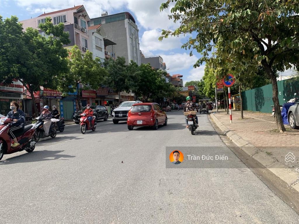 Đất mặt phố nguyễn khiêm ích gần ngay quận ủy gia lâm, gần hồ điều hòa, kinh doanh cực tốt