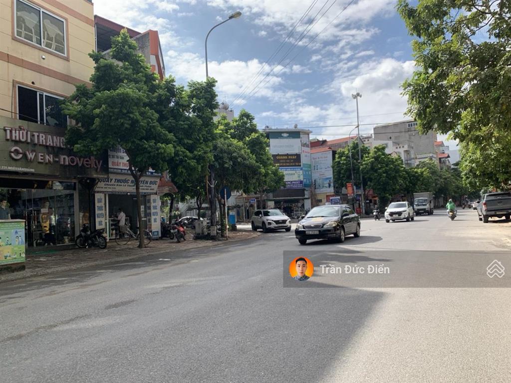 Đất mặt phố nguyễn khiêm ích gần ngay quận ủy gia lâm, gần hồ điều hòa, kinh doanh cực tốt