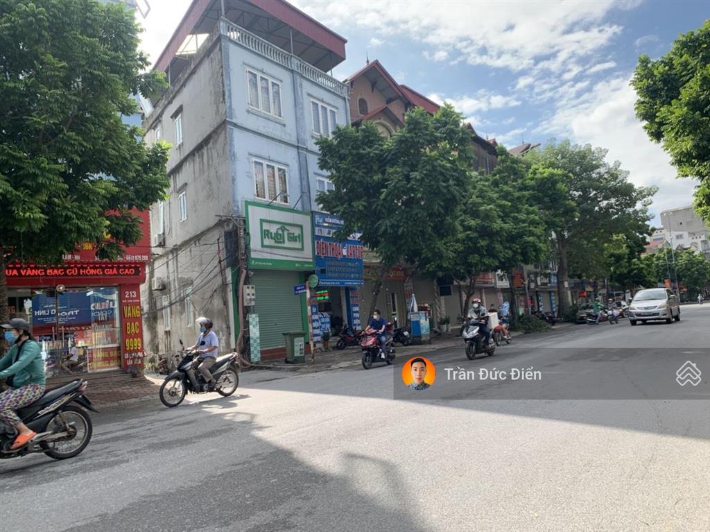 Đất mặt phố nguyễn khiêm ích gần ngay quận ủy gia lâm, gần hồ điều hòa, kinh doanh cực tốt
