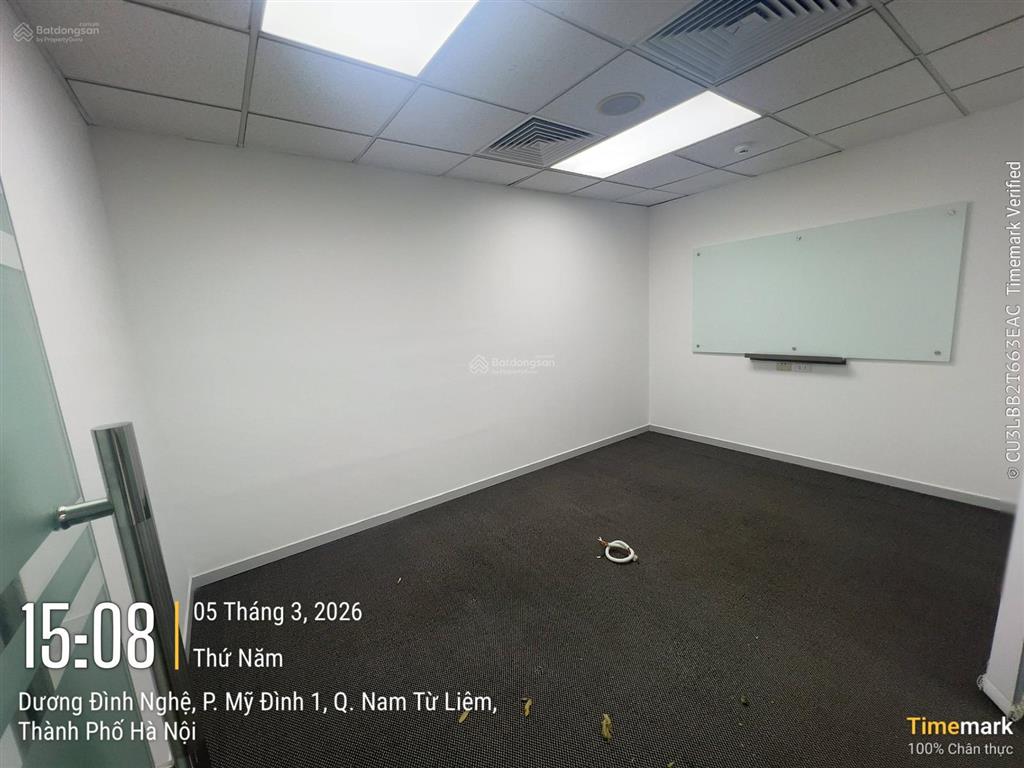 Cho thuê vp tòa nhà hh4 sông đà mặt phạm hùng dt 300m2 giá chỉ 310 nghìn/m2/th.  0971 252 ***