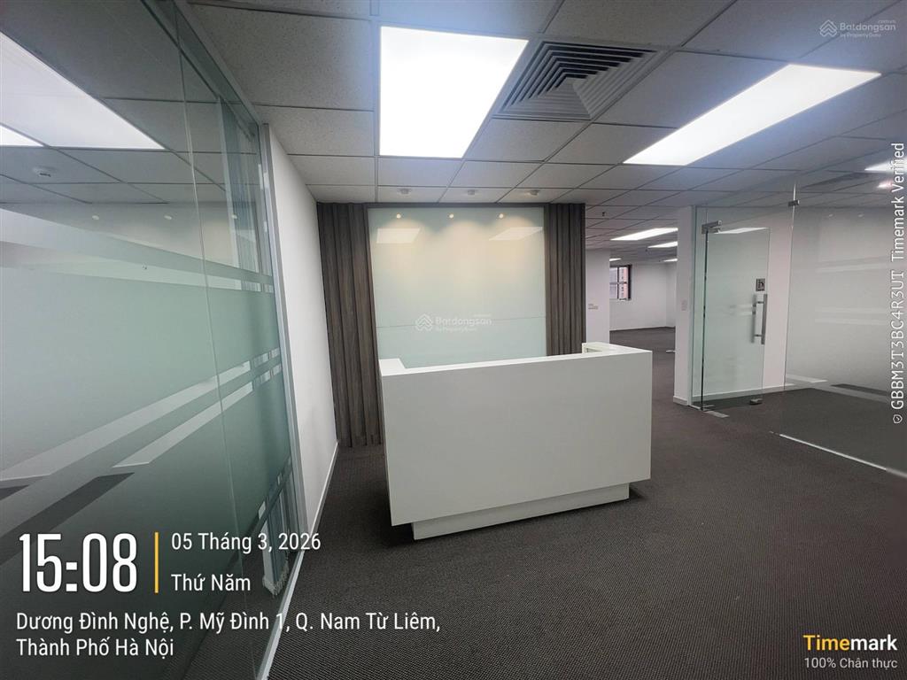 Cho thuê vp tòa nhà hh4 sông đà mặt phạm hùng dt 300m2 giá chỉ 310 nghìn/m2/th.  0971 252 ***