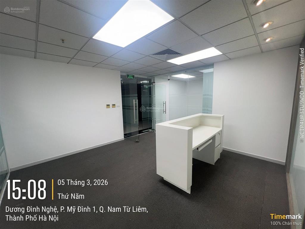 Cho thuê vp tòa nhà hh4 sông đà mặt phạm hùng dt 300m2 giá chỉ 310 nghìn/m2/th.  0971 252 ***