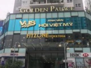 Bql cho thuê vp tại tòa golden palace dt 500m2 có cắt nhỏ theo yêu cầu giá chỉ từ 230nghìn/m2/th