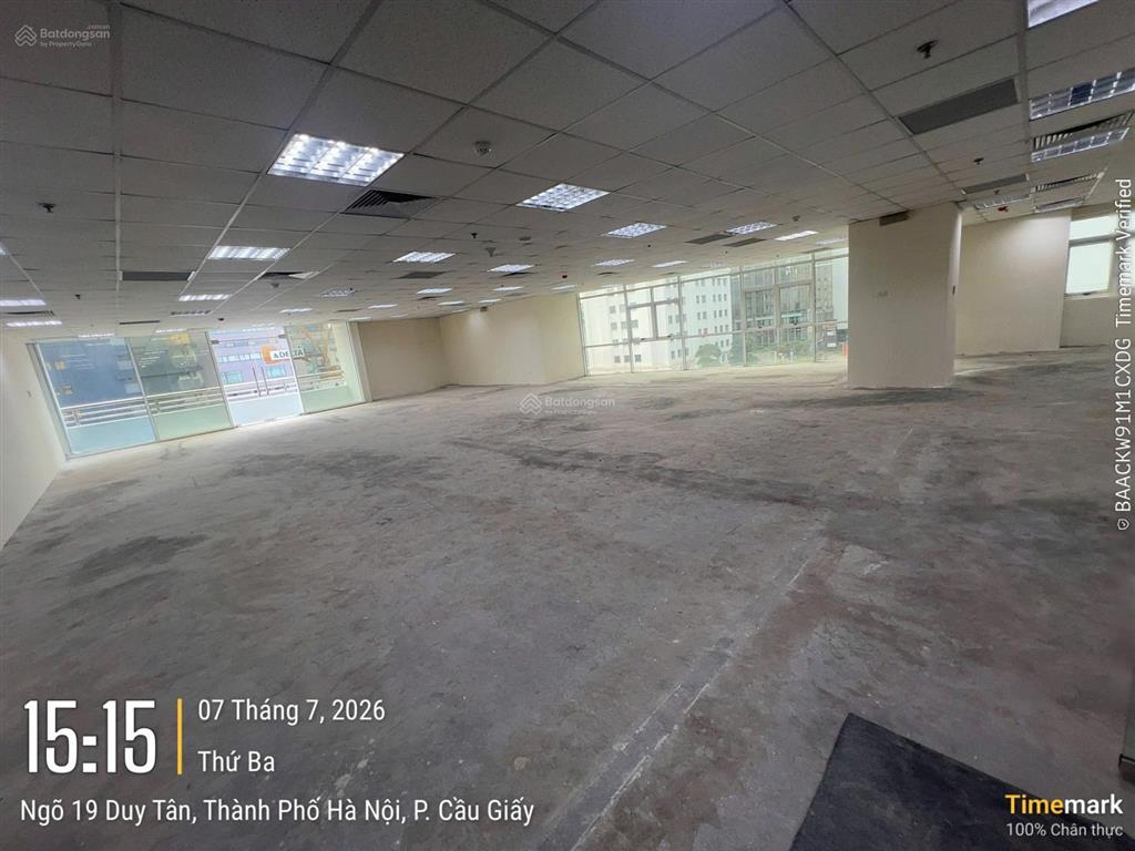 Cho thuê văn phòng tại detech tower, dt 300m2, giá chỉ 320 nghìn/m2/th.  0971 252 ***
