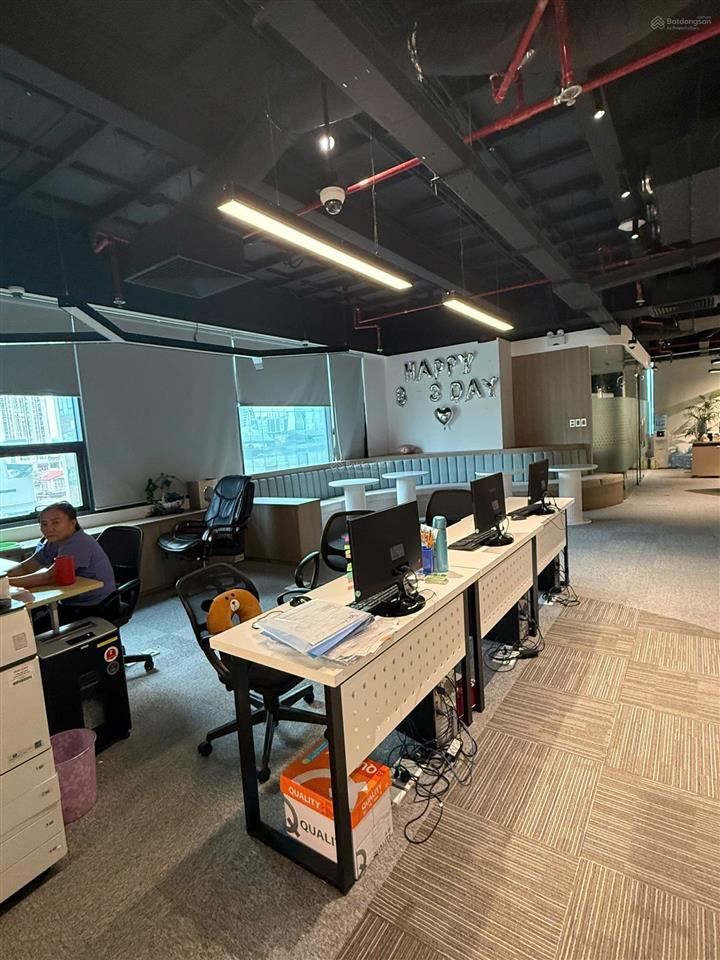 Cho thuê văn phòng tòa thành công 530m2 có sẵn nội thất, vào được luôn. văn phòng đẹp chuyên nghiệp
