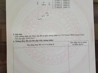 Bán lô đất đẹp 1082m2 tại phú cát, quốc oai. giá đầu tư