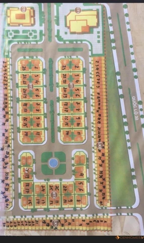 Bán gấp lô đất biệt thự 180m2 mt 10m. đẹp dự án tân việt tower đức thượng  hoài đức