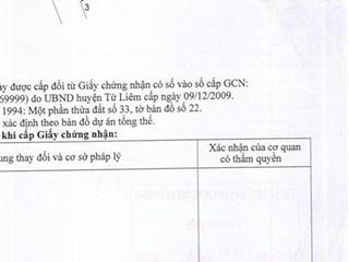Bán căn nhà ngõ phố tân phong, thượng cát. dt 60m2 đẹp, nhà 3.5 tầng dân xây vị trí đẹp