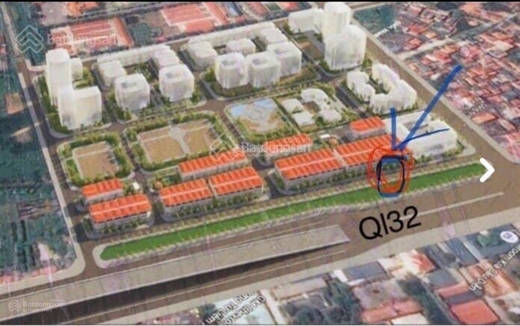 Cc gửi e bán lô đất tái định cư kiều mai, dt82m/ lô . mặt tiền 5.5m mặt víp ngoài view đường 32