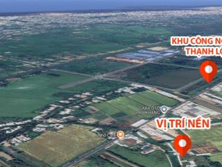 Bán đất đẹp giá tốt gần kcn thạnh lộc , 570 triệu, 186.2m2 có thổ cư