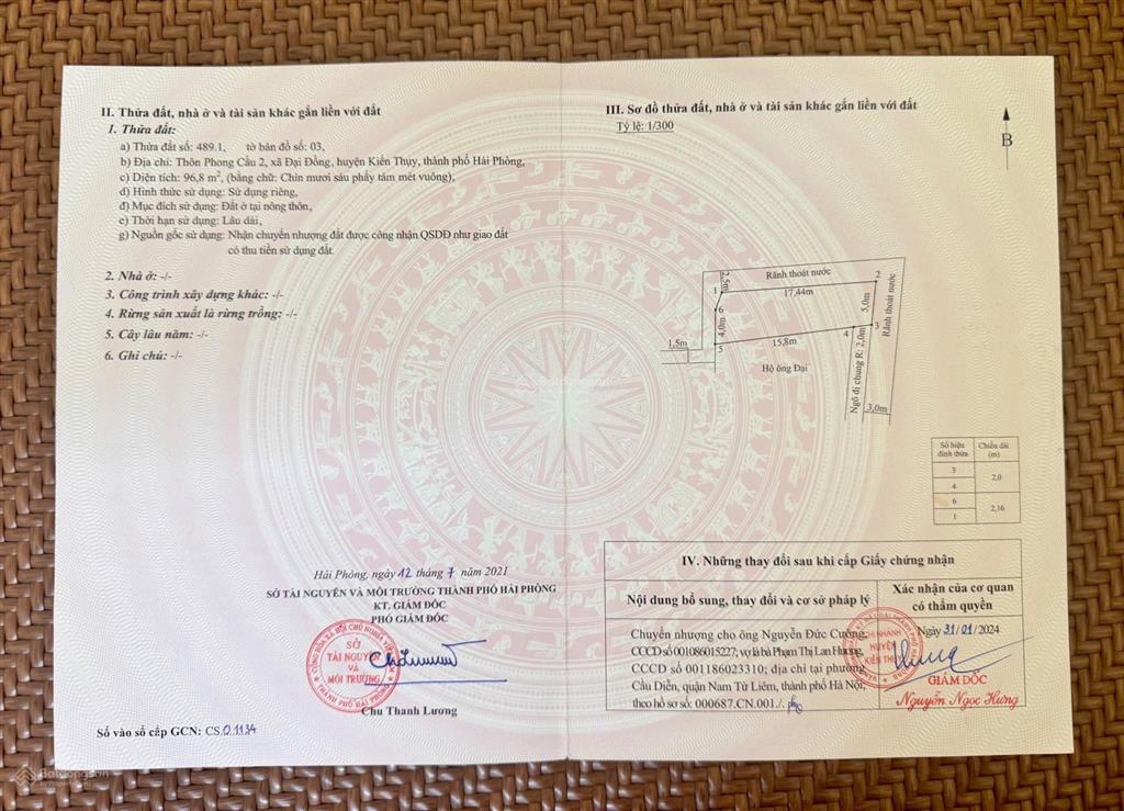 Siêu phẩm giá tốt khu vực phong cầu đại đồng